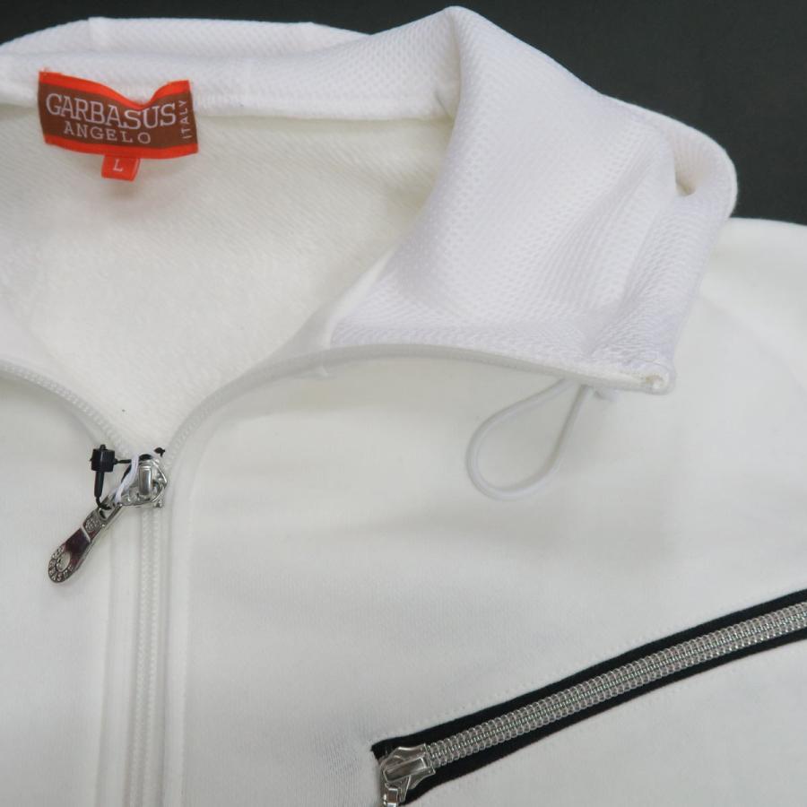 アンジェロガルバス 長袖上下セット 白/青/黒 L 95-6101-03-01 ANGELO  