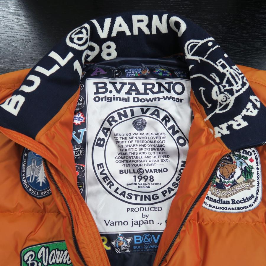 （新品,未開封） バーニヴァーノ ダウンジャケット オレンジ LLサイズ BAW-HDB3005-27 SALE BARNI VARNO 新作 【S1269497476】(46200円)