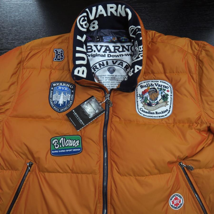 （新品,未開封） バーニヴァーノ ダウンジャケット オレンジ LLサイズ BAW-HDB3005-27 SALE BARNI VARNO 新作 【S1269497476】(46200円)