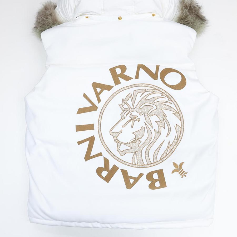 BARNI VARNO（バーニヴァーノ） ライオンデザインダウンベスト LL