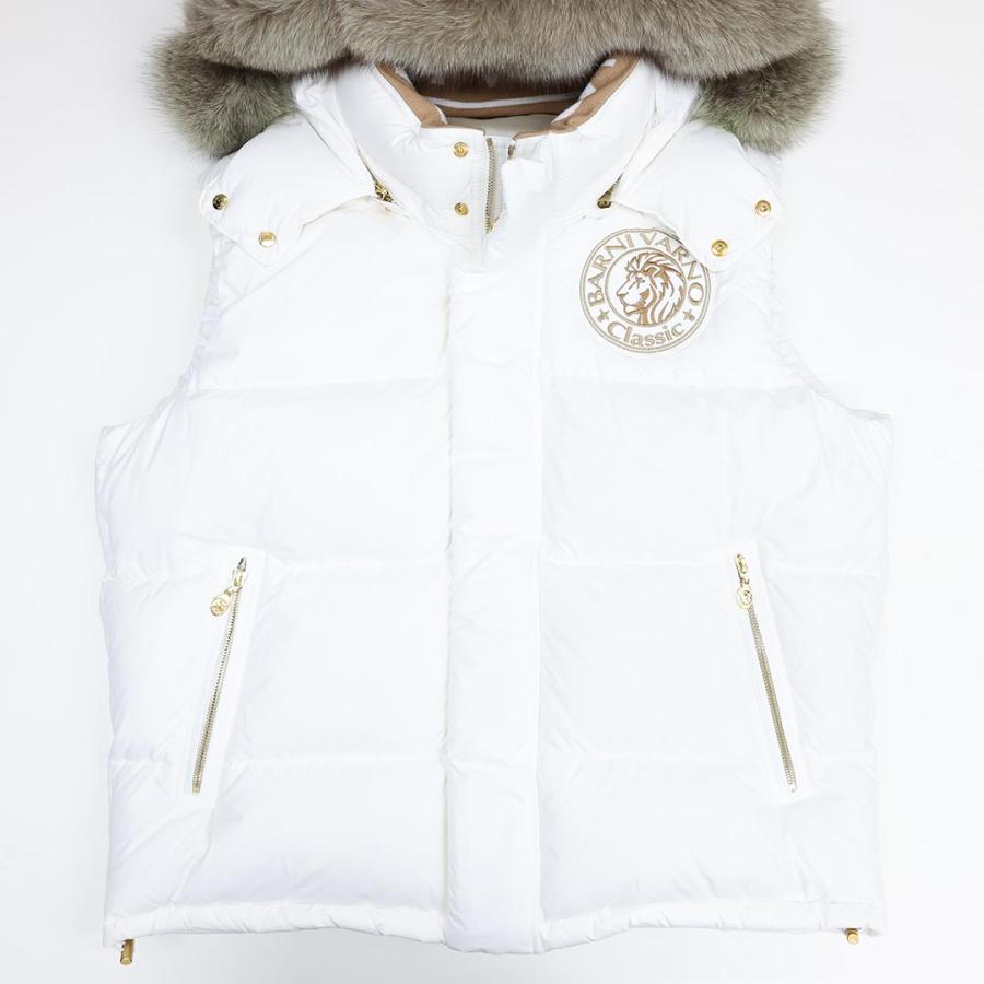 BARNI VARNO（バーニヴァーノ） ライオンデザインダウンベスト LL