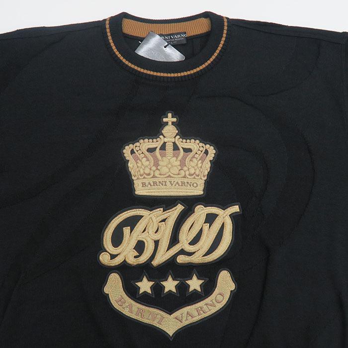 BARNI VARNO（バーニヴァーノ） 王冠 セーター Lサイズ BAW-KSW4129