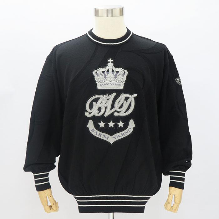 BARNI VARNO（バーニヴァーノ） 王冠 セーター Lサイズ BAW-KSW4129