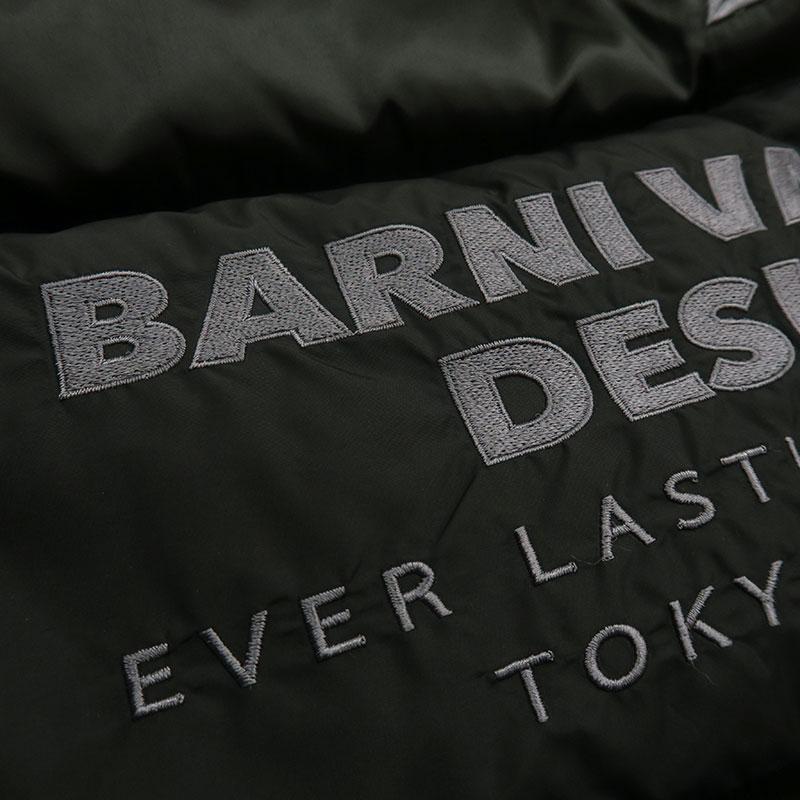 バーニヴァーノ ダウンジャケット Lサイズ BARNI VARNO  BAW-LDB4506 メンズ ブラック ホワイト 黒 白 秋冬の画像