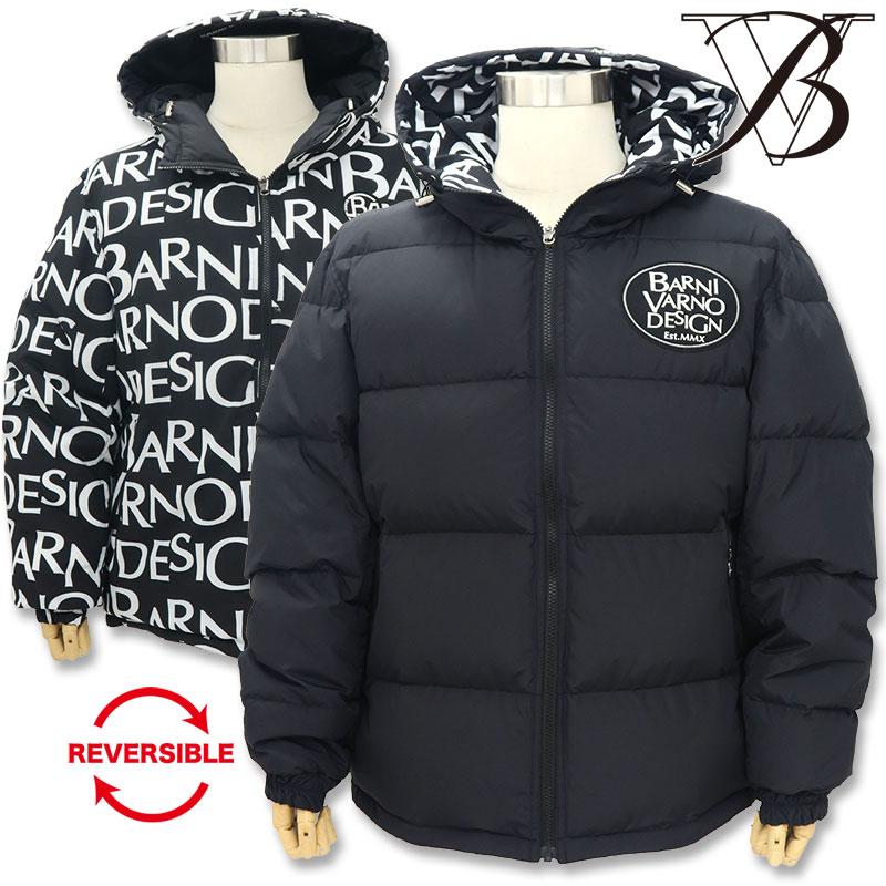 BARNI VARNO ＼40%OFF／バーニヴァーノ ダウンジャケット ジップアップ  