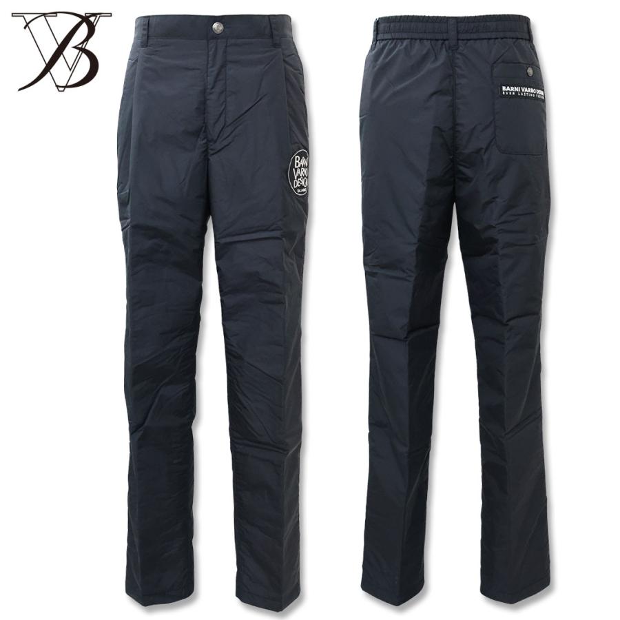 BARNI VARNO（バーニヴァーノ） 中綿入り ナイロン パンツ Lサイズ