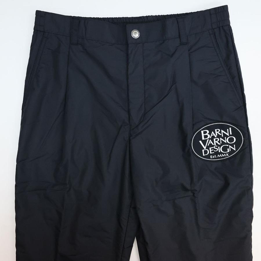 BARNI VARNO（バーニヴァーノ） 中綿入り ナイロン パンツ Lサイズ