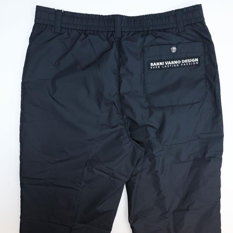 BARNI VARNO（バーニヴァーノ） 中綿入り ナイロン パンツ Lサイズ