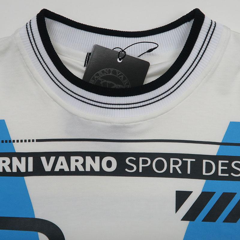 BARNI VARNO ＼40%OFF／バーニヴァーノ トレーナー ロゴプリント L 