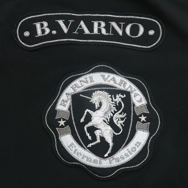 バーニヴァーノ BARNI VARNO 中綿 シャカシャカ ブルゾン パンツ セットアップ  LL サイズ 黒 BAW-MBS4878 BAW-MPC4879 秋冬の画像