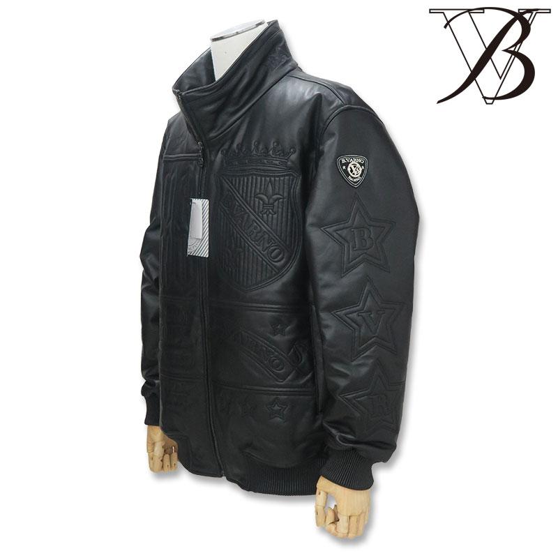BARNI VARNO ＼40%OFF／バーニヴァーノ 本革ブルゾン LL サイズ 