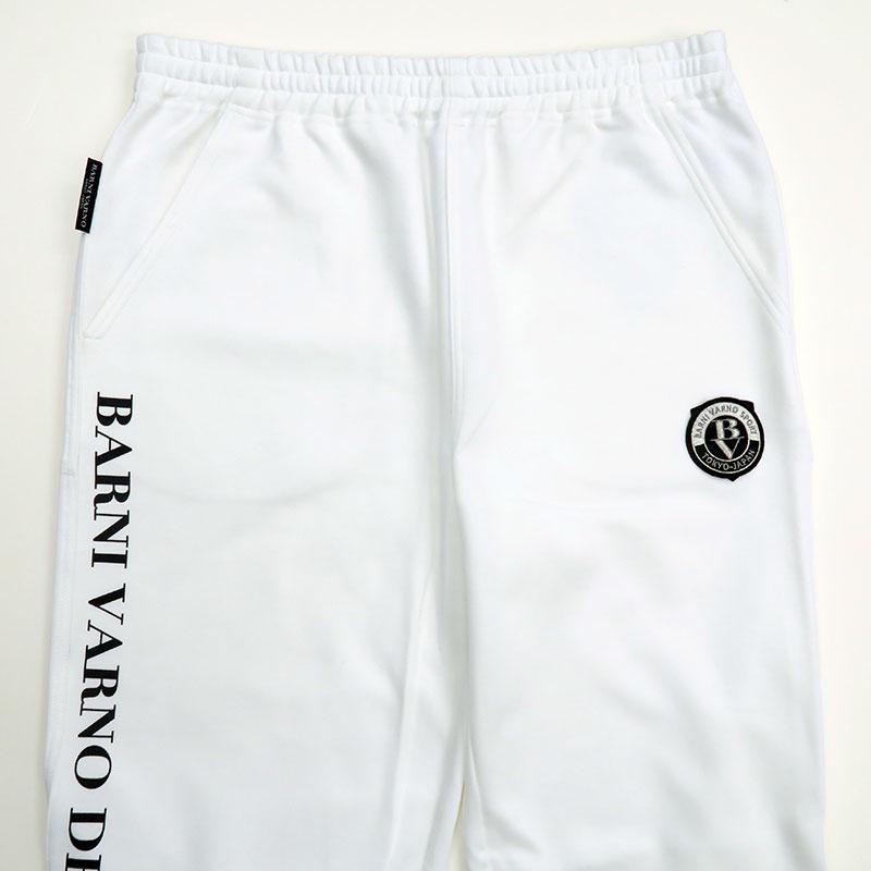 バーニヴァーノ LL サイズ BVロゴ トラックジャケット スエットパンツ 白 BARNI VARNO BAW-MST4841 BAW-MSP4842  秋冬の画像