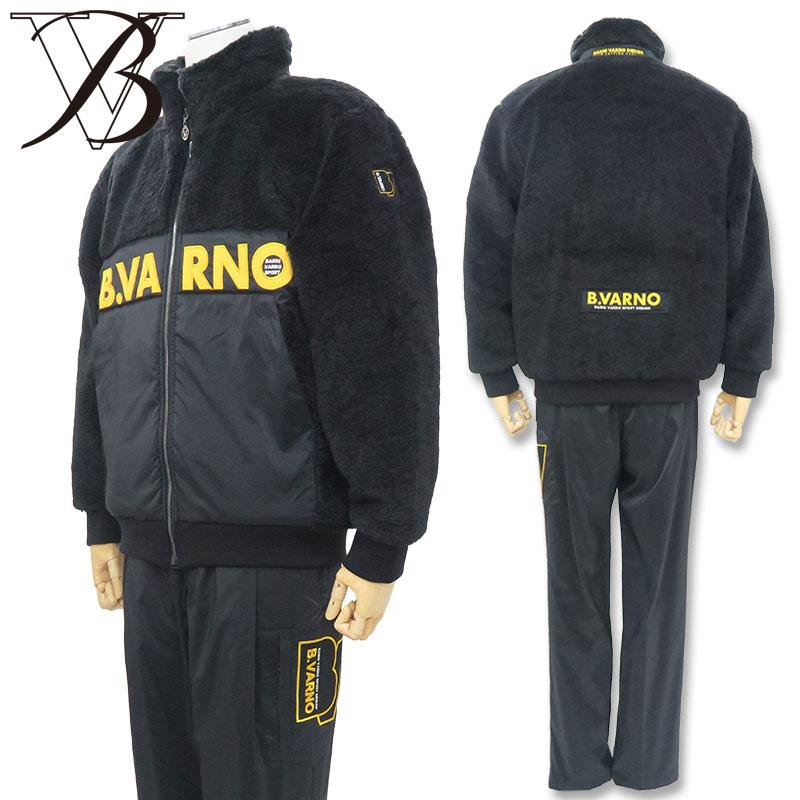 BARNI VARNO ＼30％OFF／バーニヴァーノ ジップアップ ファー ブルゾン 