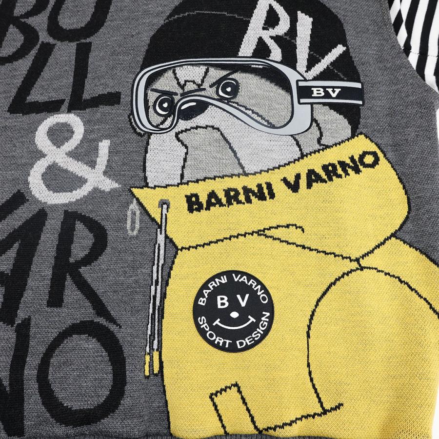 バーニヴァーノ BARNI VARNO ブルジャガード Zip カーディガン LLサイズ BAW-OST5441-LL  秋冬 25AWの画像