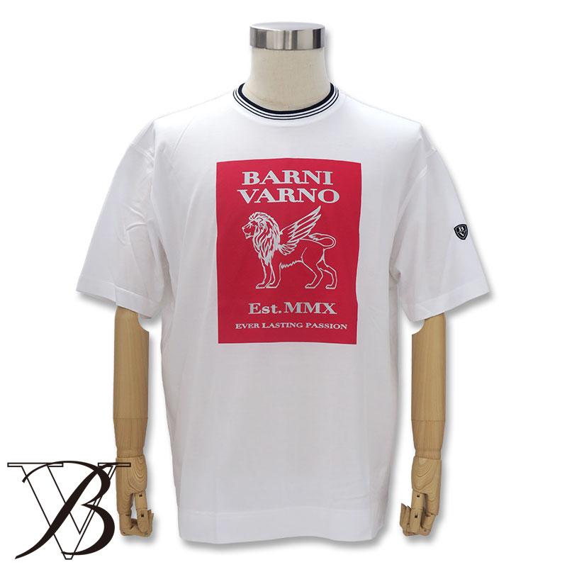 バーニーブァーノ ライオンプリント Tシャツ