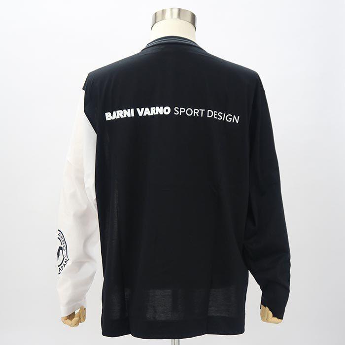 \40%OFF/バーニヴァーノ 長袖Tシャツ Lサイズ BSS-LTN4237 ロンT 白 黒 赤 新作 BARNI VARNO 丸首 セレカジ \40%OFF/バーニヴァーノ 長袖Tシャツ Lサイズ BSS-LTN4237 ロンT 白 黒 赤 新作 BARNI VARNO 丸首 セレカジ