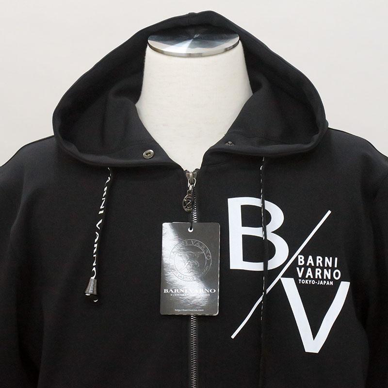BARNI VARNO（バーニヴァーノ） ジップアップパーカー M L サイズ 白