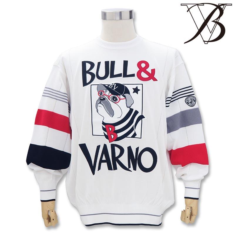 BARNI VARNO バーニヴァーノ パグ セーター 春夏 L サイズ 白 黒