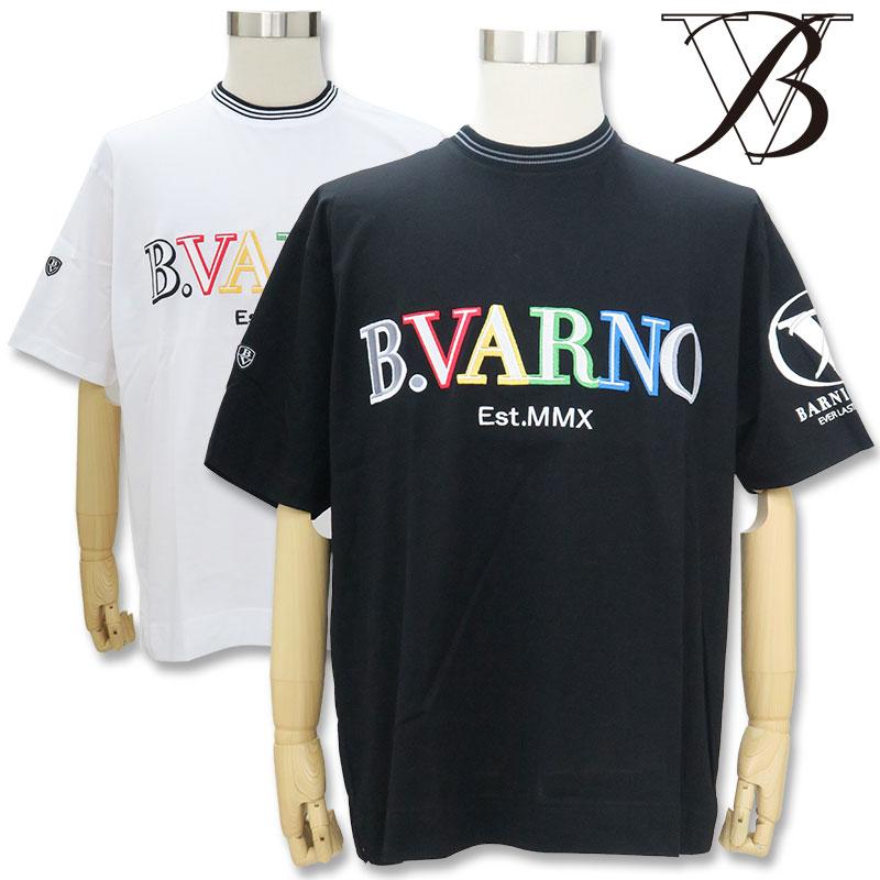 BARNI VARNO ＼40%OFF／バーニヴァーノ ロゴ入り 半袖Tシャツ 春夏 M L 