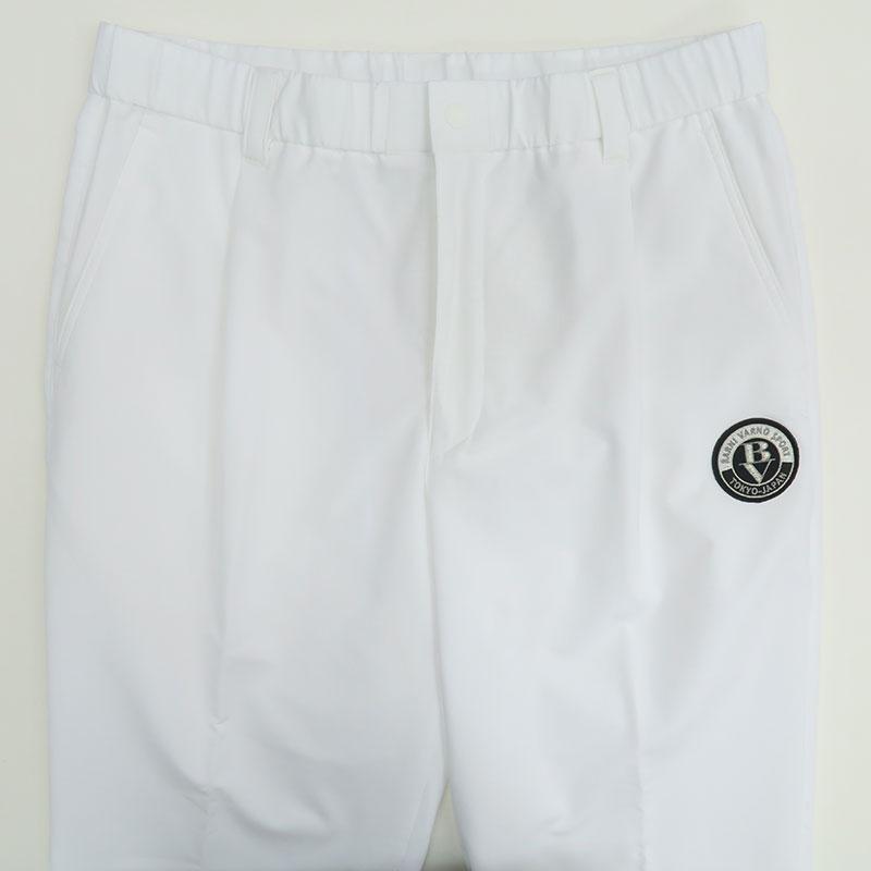 バーニヴァーノ ブルゾン イージーパンツ セットアップ M L BSS-NBS5072-BSS-NPC5073-01  ホワイト ジップアップ メンズの画像