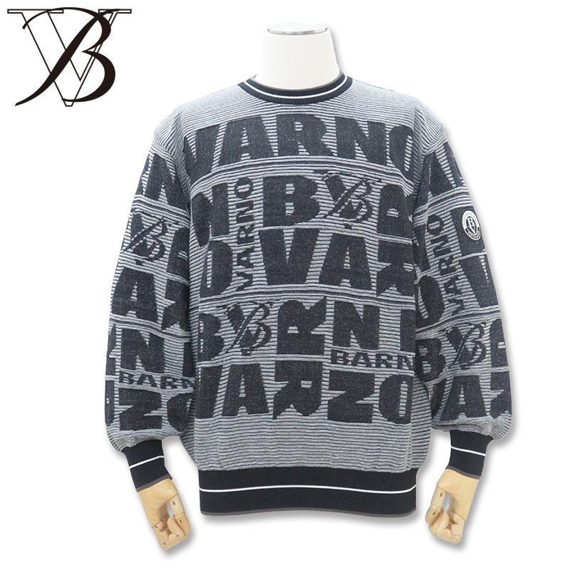 BARNI VARNO（バーニヴァーノ） VARNOロゴ セーター L-S Lサイズ 