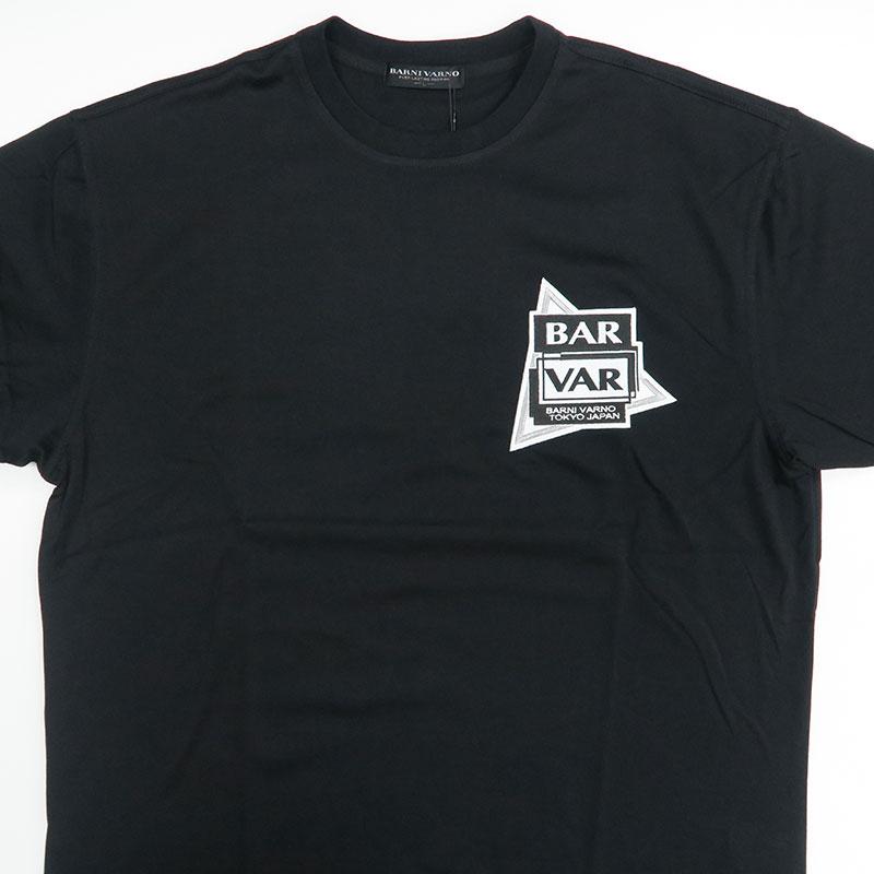 BARNI VARNO ＼30％OFF／バーニヴァーノ BV NEWロゴ ワッペン 半袖 T 
