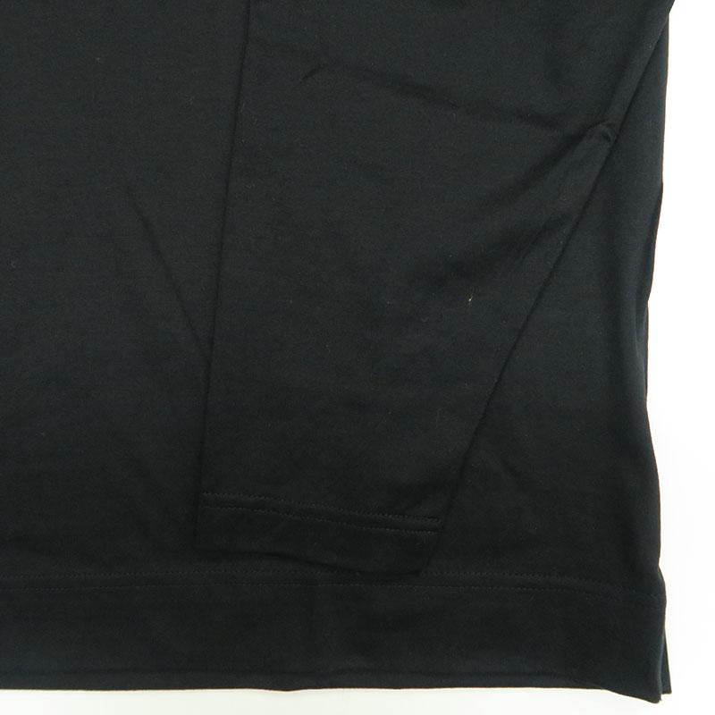 BARNI VARNO（バーニヴァーノ） サガラ刺繍 ロゴ 長袖Tシャツ 3L
