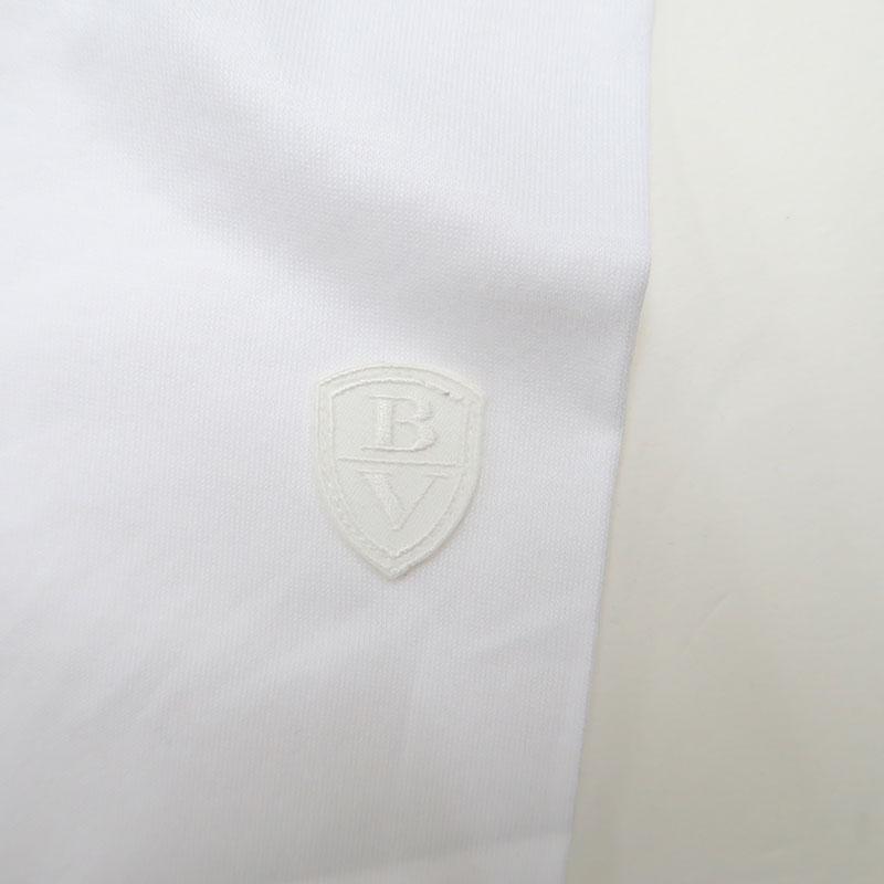 BARNI VARNO（バーニヴァーノ） サガラ刺繍 ロゴ 長袖Tシャツ LL