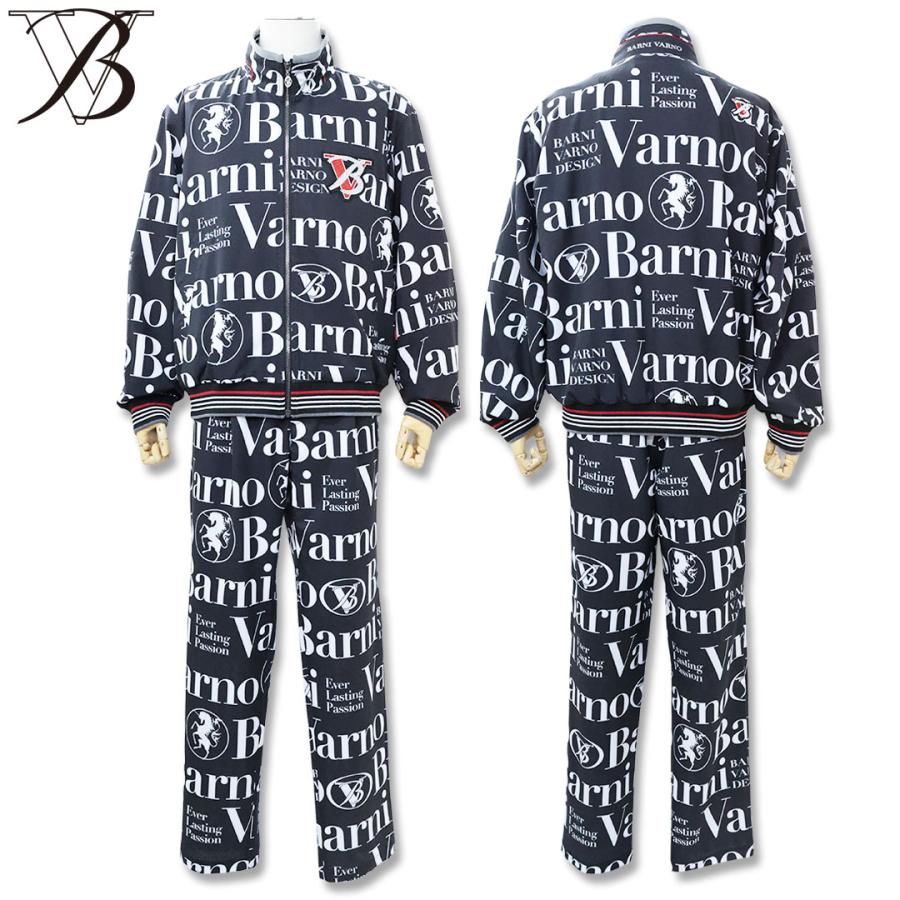 ＼新作10％OFF／バーニヴァーノ BARNI VARNO トラック ジャケット オリジナル プリント ライトパンツ セットアップ  M L BSS-PBS5512 BSS-PPC5514 26SSの画像