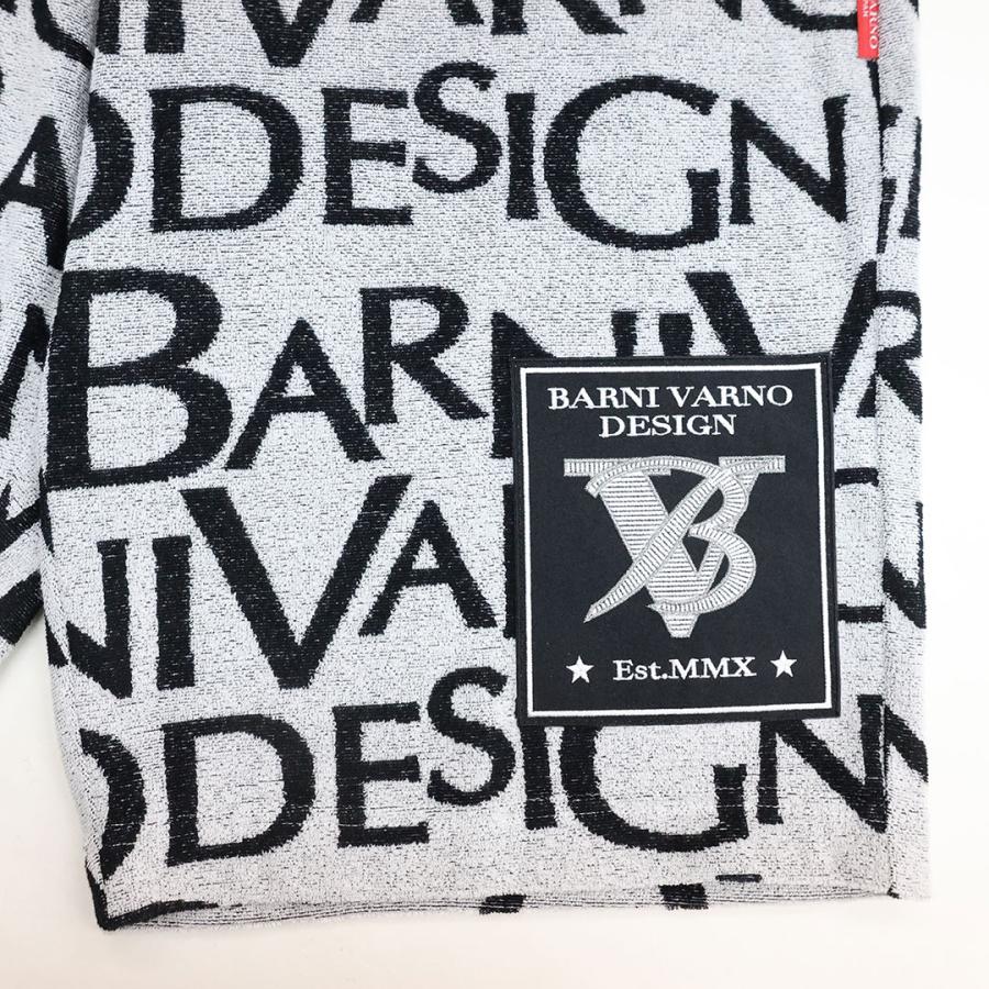 バーニヴァーノ BARNI VARNO 限定モデル 胸ポケット モノグラム パイル セットアップ   BSS-PTS5546 26SSの画像