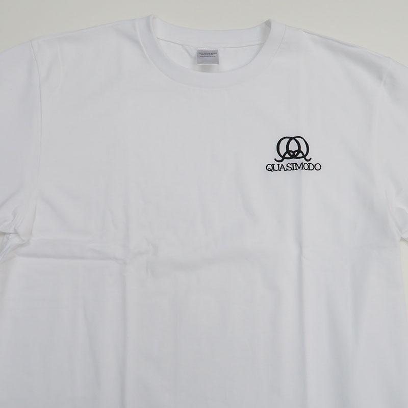 カジモド  長袖 Tシャツ XLサイズ qm-A21-006 白 黒 ブラック ホワイト  QUASIMODO｜wanwan｜04