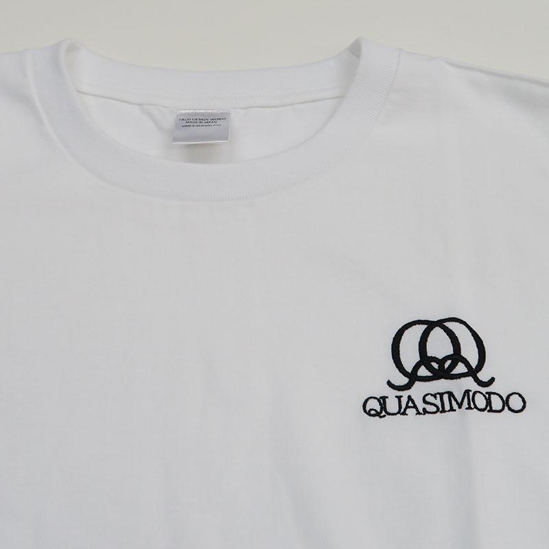 カジモド  長袖 Tシャツ XLサイズ qm-A21-006 白 黒 ブラック ホワイト  QUASIMODO｜wanwan｜05