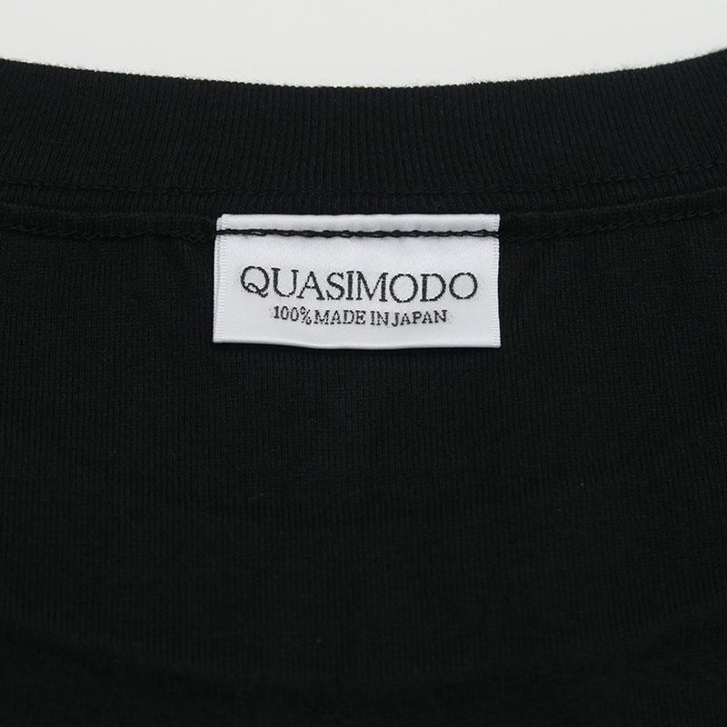 カジモド  半袖 Tシャツ XLサイズ qm-A21-010 白 黒 ブラック ホワイト  QUASIMODO｜wanwan｜20