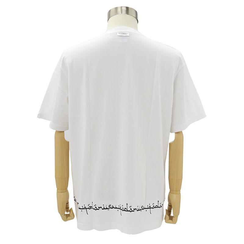 カジモド  半袖 Tシャツ XLサイズ qm-A21-010 白 黒 ブラック ホワイト  QUASIMODO｜wanwan｜03