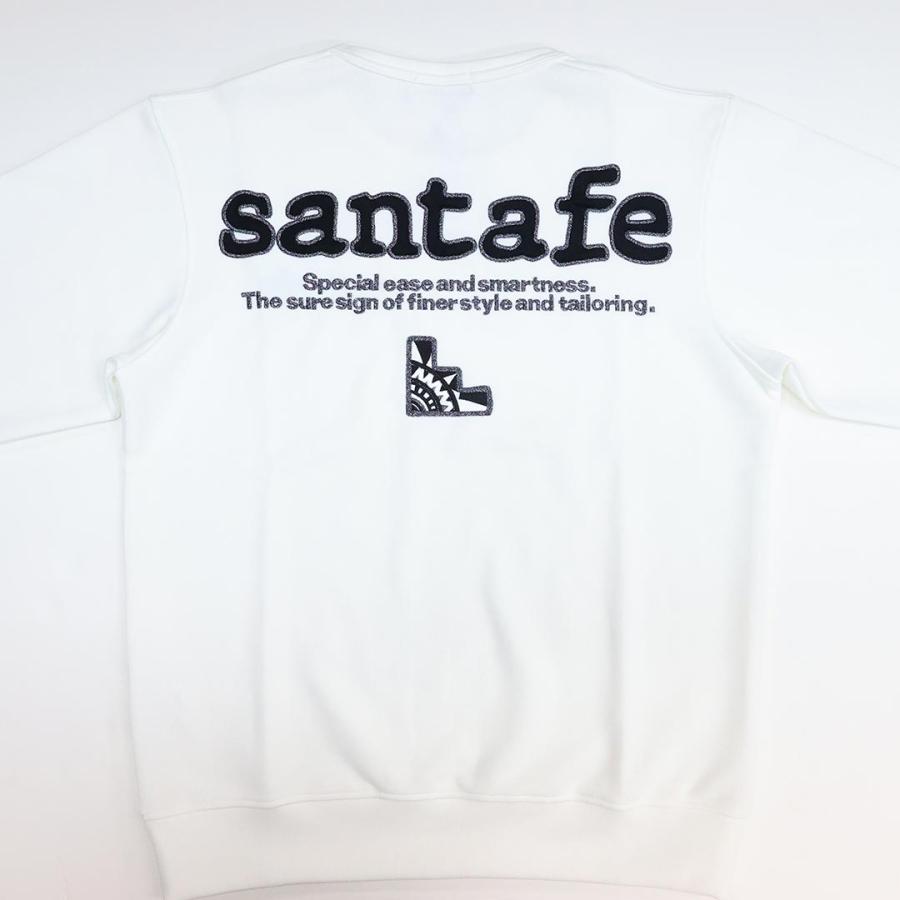 サンタフェ 超定番 WFバックアップリケトレーナー 48/50/52/54サイズ L