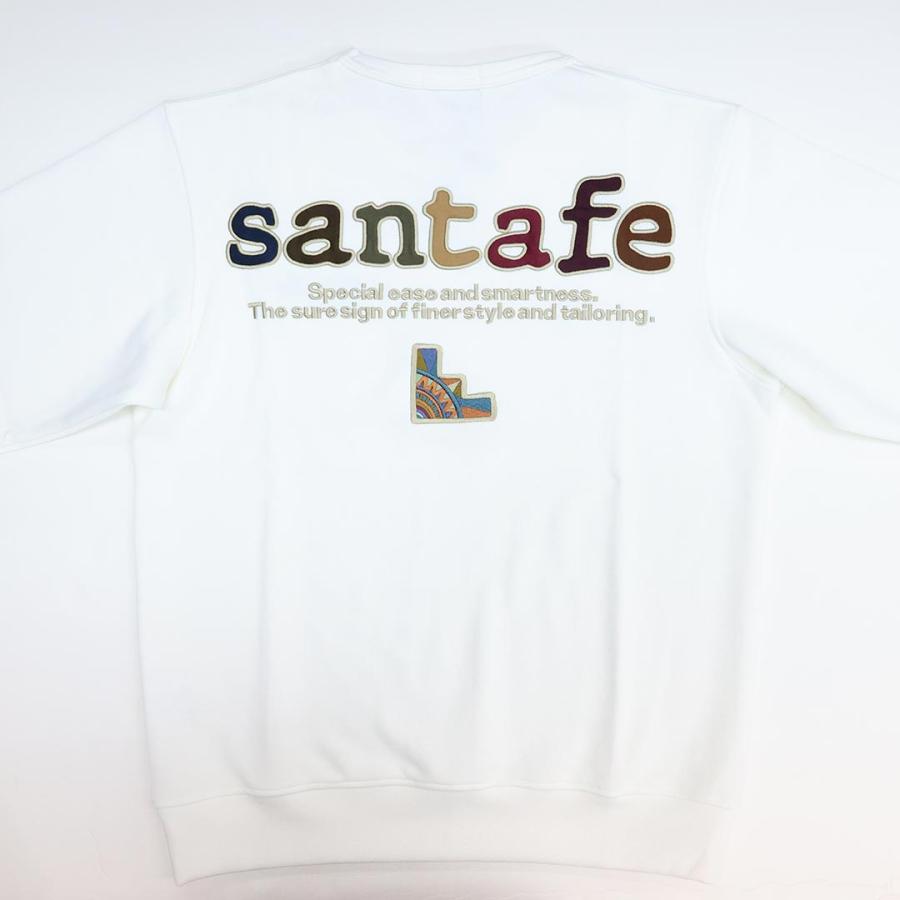 サンタフェ 超定番 WFバックアップリケトレーナー 48/50/52/54サイズ L
