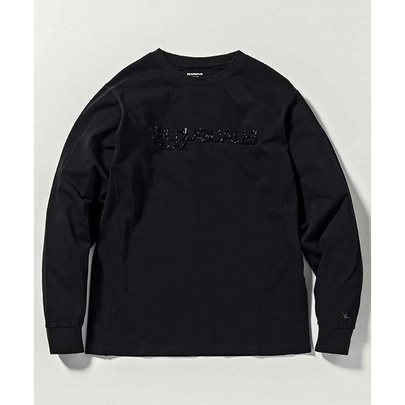 1PIU1UGUALE3 RELAX スパークリング ロゴ ロング Tシャツ UST-24069  