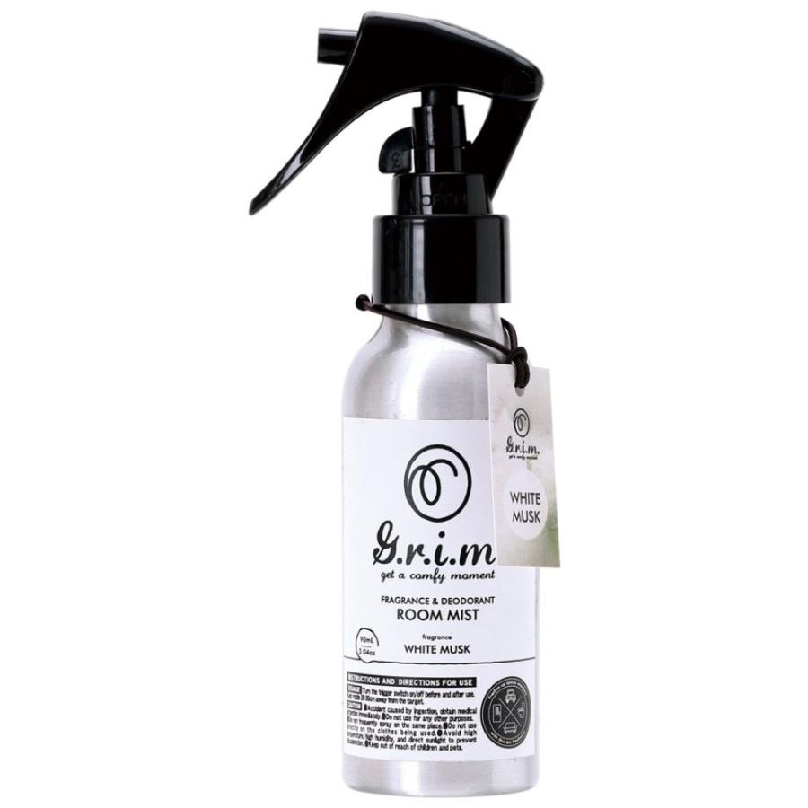 Oa Grm 1 1 G R I M R ルームミスト ホワイトムスク 90ml 芳香剤 消臭剤 車 部屋 トイレ 玄関 スプレー クローゼット 消臭 芳香 ミスト Wao 通販 Yahoo ショッピング