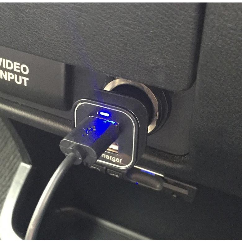 USB充電器 2ポート 2.4A 12V 24V 車兼用 | ソケット 分配機 シガー