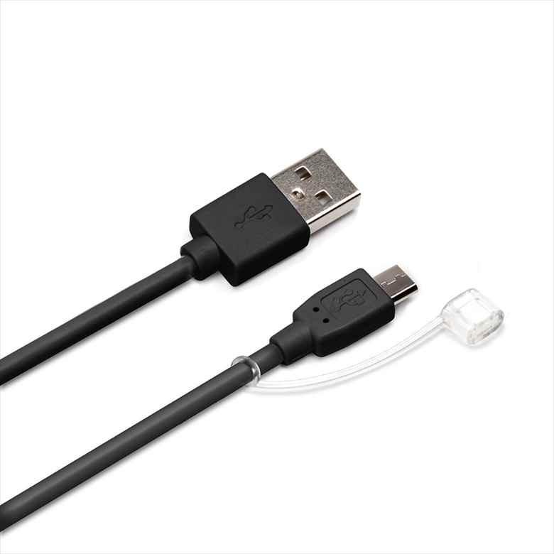 急速充電対応 Microusb コネクタケーブル 2aブラック スマホ スマートフォン 充電器 Android 充電 通信ケーブル 4562358062988 Wao 通販 Yahoo ショッピング