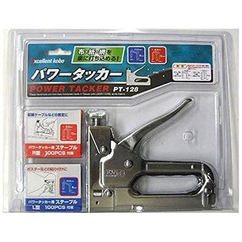 820463 パワータッカー | ガンタッカー パワー タッカー 100本 R型