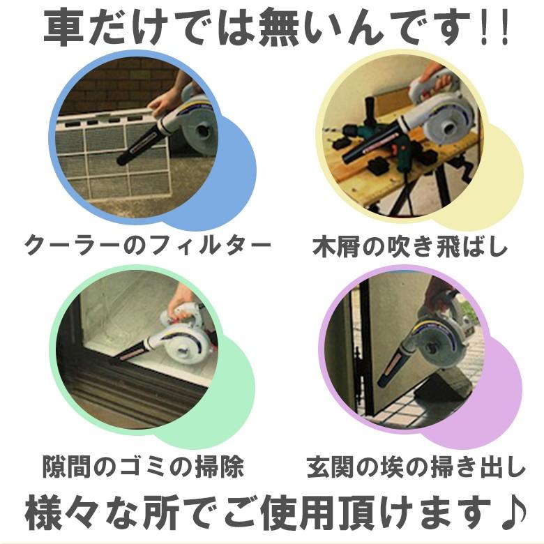 820708 洗車 ブロワー 洗車用品 550W | 洗車グッズ 送風 送風機 吸塵