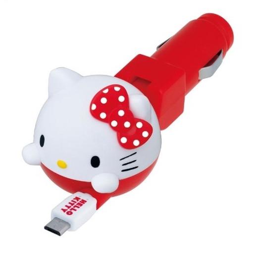 車用 ハローキティ 充電器 KT463 | スマートフォン スマホ 充電 車用 ハローキティ 充電器 KT463 | スマートフォン スマホ 充電
