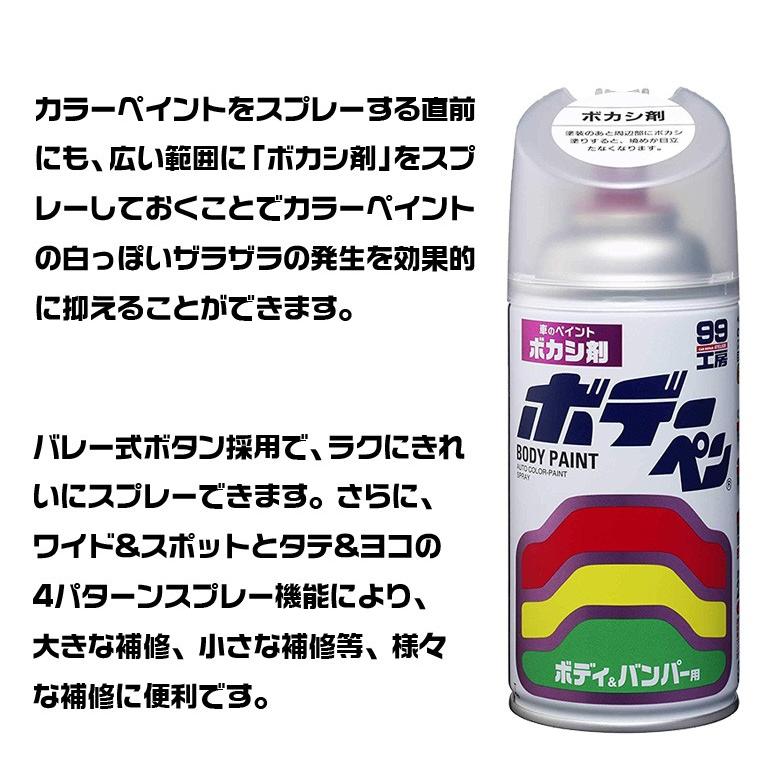 ソフト99 Soft99 ボデ ペン ボカシ剤 300ml 補修 境目 色ズレ 光沢 ぼかし ツヤ出し ザラザラ ワイド スポット タテ ヨコ 補修 ボディ バンパー Waoショップ 通販 Yahoo ショッピング