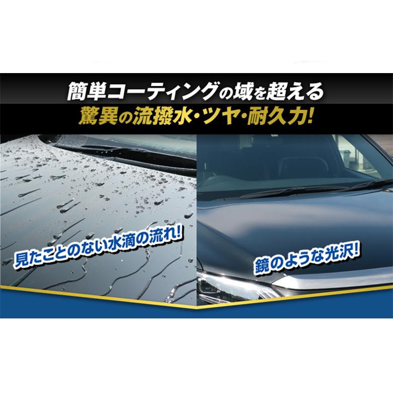 超耐久撥水ボディコート ルックスレインコート 240ml+LOOXレインコート詰め替え220ml セット販売 | 呉工業 呉 LOOX ルックス 車 レインコート コーティング剤｜wao-shop｜02