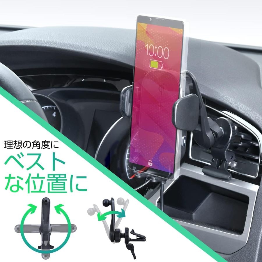 D621 オート ワイヤレス チャージホルダー A/C | 充電器 車の充電器