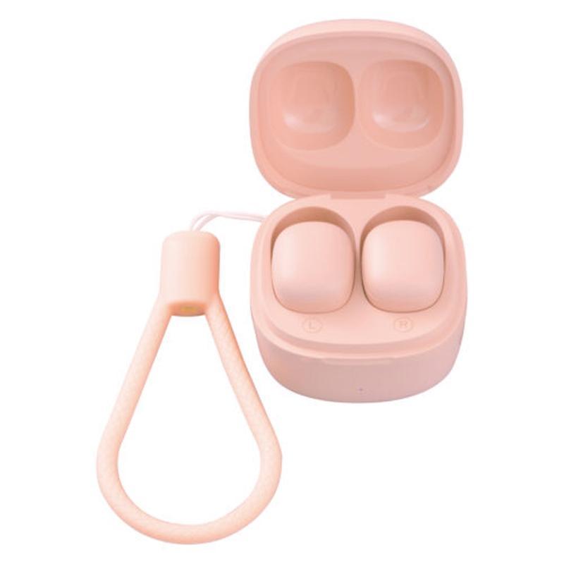 BTW121 Bluetooth ステレオ ミニ イヤホン ピンク | ver.5.1