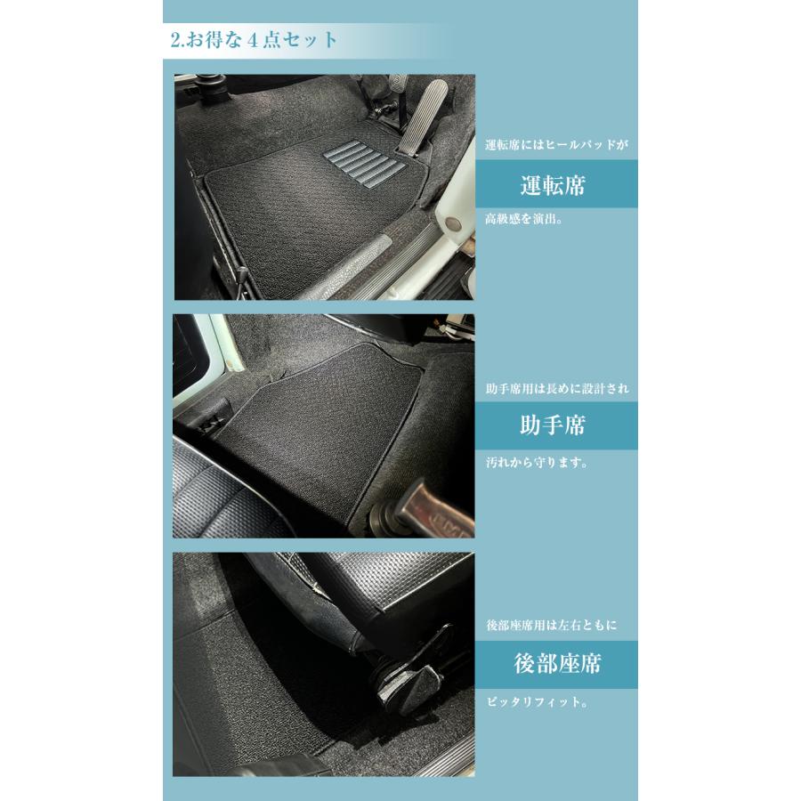 フォルクスワーゲン TYPE1 専用 フロアマット 全座席対応 選べる3種