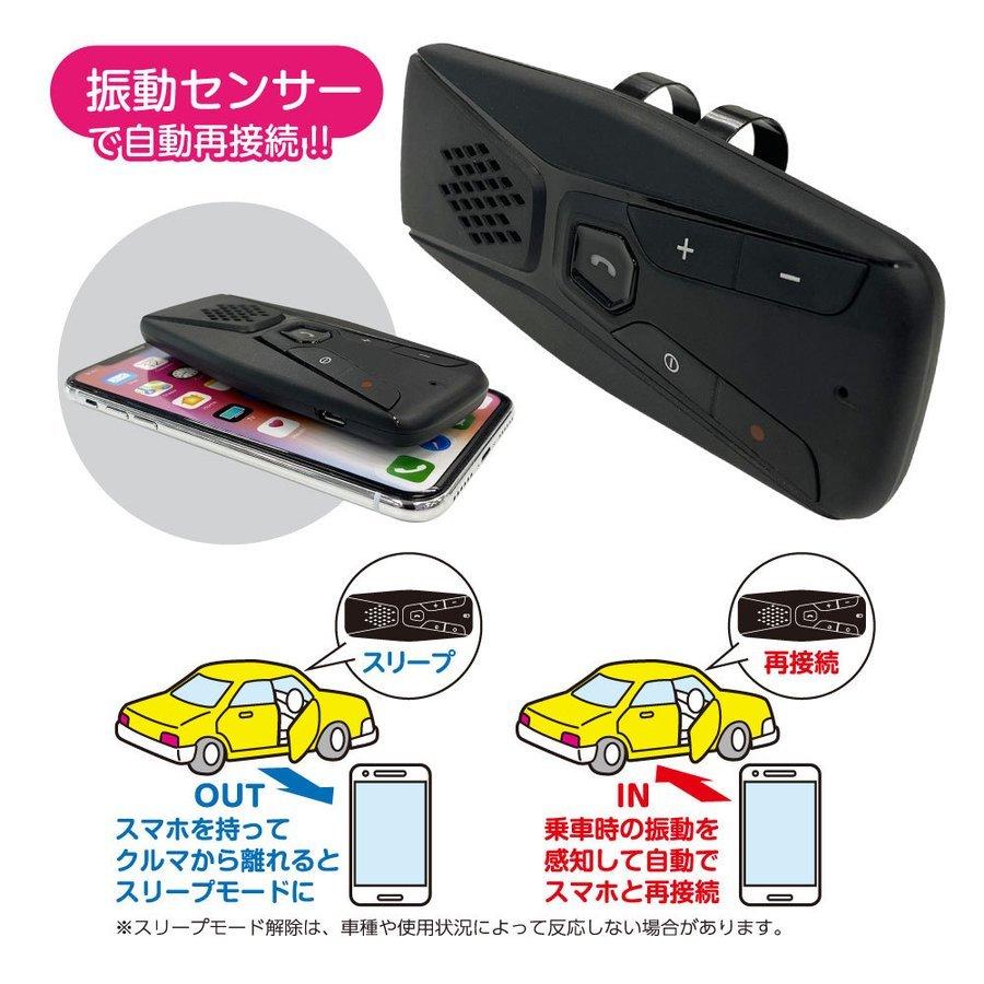 多摩電子工業 Bluetooth ハンズフリー スピーカー Ver.5.0 TBM36SPK 車載用 車載 車 ブラック Bluetoothスピーカー｜wao-shop｜03