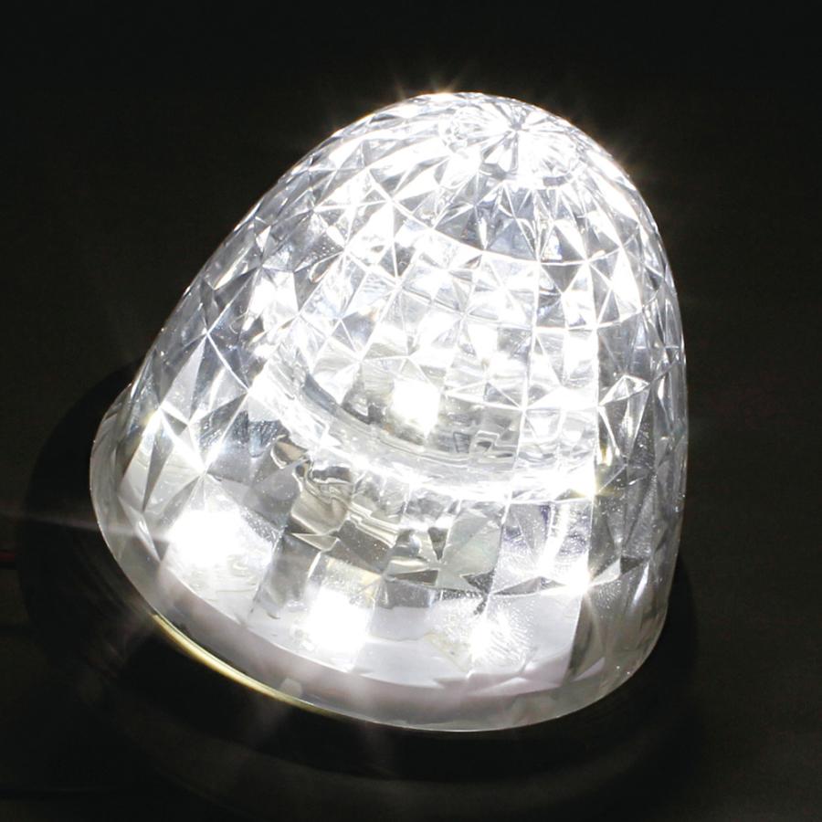 ヤック CE-167 超流星マーカー ホワイト 12V 24V | アクリルレンズ 